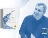 Mario Calabresi, autore di "Alzarsi all'alba", il suo ultimo libro, sorride mentre presenta la sua opera.