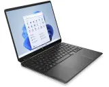 Ordinateur portable HP Spectre, idéal pour une configuration PC pour Photoshop et Lightroom. Son écran affiche Windows 11.