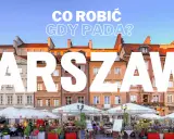 Warszawa: co robić w Warszawie, gdy pada? Urokliwy rynek z kawiarnianymi ogródkami i kamienicami.