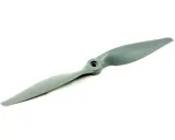 Grauer Propeller mit der Aufschrift "254 x 127" und "10 x 5".