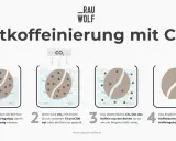 Entkoffeinierung von Kaffee mit CO₂. Ideal für Menschen mit Bluthochdruck, da das Ergebnis koffeinfreie Kaffeebohnen sind.