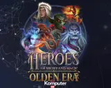Postacie z gry "Heroes of Might and Magic: Olden Era" - Meduza, goblin, nieumarły i anioł.