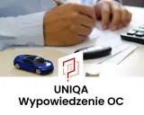 Ubezpieczenie samochodu? Zastanawiasz się nad wypowiedzeniem OC w UNIQA? Na zdjęciu kluczyki, autko i dokumenty.