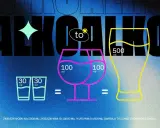 Porównanie ilości alkoholu: 2 kieliszki wódki (2x30 ml), 2 kieliszki wina (2x100 ml) lub kufel piwa (500 ml) to ta sama jedna jednostka alkoholu.