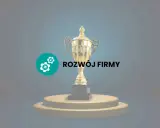 Złoty puchar na podium, symbol sukcesu i rozwoju firmy. Jubileuszówka dla najlepszych!