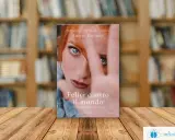 Copertina del libro "Felici contro il mondo" di Enrico Galiano, con una ragazza dai capelli rossi e occhi azzurri.