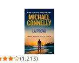 Copertina del libro "La Prova" di Michael Connelly, primo caso del detective Stilwell. Utile per capire in che ordine leggere i libri di Connelly.