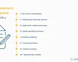 Jak wypromować firmę? Schemat strategii content marketingowej krok po kroku: cele, analiza, dystrybucja, budżet i optymalizacja.