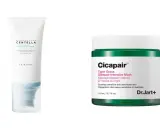 Prodotti con centella asiatica: un siero solare e una maschera notturna per lenire la pelle. Scopri a cosa serve la centella asiatica per la cura della pelle.