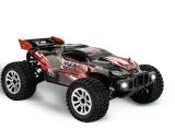 Schwarzer RC-Buggy mit roten Akzenten und "Expert Power" Aufschrift, bereit für jedes Gelände.