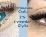 Occhi con ciglia laminate e ciglia extension. Scopri come allungare le ciglia in casa con questi trattamenti.