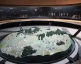 Model terenu bitwy pod Racławicami. Sprawdź panorama racławicka cennik, by poznać ceny wstępu.
