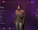 Postać "Rook" w grze Dragon Age 4. Lloyde Mercar, człowiek, mag z przeszłością "Shadow Dragons".