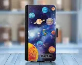 Etui na telefon Galaxy A41 z motywem kosmosu i planet.