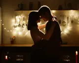 Para, która kiedyś była wrogami, teraz tańczy przy świecach i lampkach. To właśnie jest "enemies to lovers co to".
