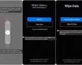 Instrukcja jak zresetować telefon Xiaomi: wyłącz, wejdź w recovery, wybierz "Wipe Data", a potem "Wipe All Data".