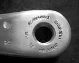 Oznaczenia kołowrotków Shimano: FC-6500/6503, 175, VL, VIA, JAPAN.
