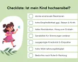 Checkliste für hochsensible Kinder: Starke Reaktionen, tiefe Gedanken, Empathie. Auch wenn hochsensible Kinder anstrengend sein können, sind sie oft kreativ und einfühlsam.