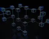 Sieć połączonych sześcianów, przypominająca blockchain. Co to jest?