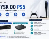 Poradnik wyboru dysku do PS5: SSD M.2 NVMe dla najlepszych wrażeń z gier lub dysk zewnętrzny na starsze tytuły i kopie zapasowe.
