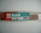 Verpackung mit einem Krick Modellbau BFS-16 Doppel-T Profil (4 Stück) aus Kunststoff.