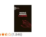 Copertina del libro "Il Custode" di Niccolò Ammaniti, ultimo libro dell'autore, con un'illustrazione rossa stilizzata.