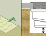 Instrucciones para colocar plato de ducha: sellado y conexión de desagüe.