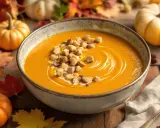 Velouté potimarron châtaigne : la recette automnale parfaite (sans éplucher !)