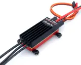 MEZON EVO 85opto Regler mit Kühlkörper und Kabeln, bereit für den Einsatz.