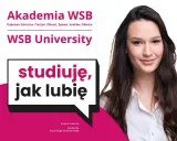 Uśmiechnięta studentka WSB University, Justyna Haberka, studiuje psychologię menedżerską.