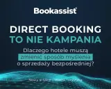 Reklama hotelu: "DIRECT BOOKING TO NIE KAMPANIA". Artykuł o sprzedaży bezpośredniej.