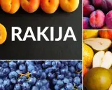 Rakija z czego? Z moreli, śliwek, jabłek, gruszek i winogron.