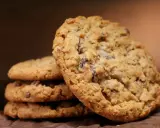 Galletas de avena con chispas de chocolate, perfectas para tus recetas de galletas caseras.