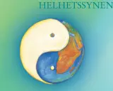 Jordklotet format som en yin yang-symbol, med texten "HELHETSSYNEN" ovanför.