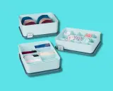 Organizzatori per lingerie e calzini, perfetti per applicare il metodo Marie Kondo e mantenere l'ordine.