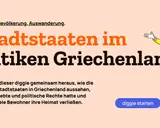 Ein grieche der antike erklärt die Stadtstaaten im antiken Griechenland.