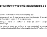 Jak prawidłowo wypełnić zaświadczenie Z-3. ZUS wypłaca zasiłki, gdy pracodawca zgłasza do ubezpieczenia chorobowego nie więcej niż 20 osób.