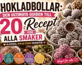 Chokladbollar: den ultimata guiden till 20 recept för alla smaker. Här finns klassiska, nya och lyxiga favoriter, inklusive enkla recept, utan socker, veganska alternativ och barnens favoriter.