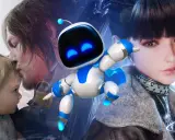 Astro Bot w centrum, obok ojca całującego dziecko i kobiety. Czy to najbardziej realistyczna gra na świecie?