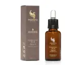 Flacone e scatola di siero viso Argasens Hyaluronic Acid Serum. Quante gocce di siero viso bastano per una pelle idratata e liftata?
