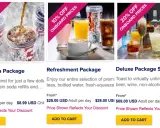 Offerte pacchetti bevande Royal Caribbean: Classic Soda, Refreshment e Deluxe con sconti.