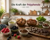 Früchte, Nüsse, Kakao und Kräuter: Die Polyphenole Wirkung ist vielfältig. Genießen Sie die Kraft der Natur!