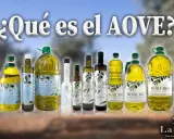 Varias botellas de aceite de oliva virgen extra (AOVE) Morubio. El AOVE es un alimento saludable y versátil, ideal para cocinar y aliñar.