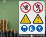 Las señales de seguridad pueden ser: prohibido el paso, precaución con carretillas, usar casco, calzado de seguridad y ropa protectora.
