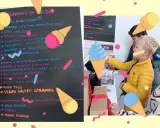 Chłopiec wybiera smak lodów z tablicy "Flavours of the Day". Czy lody są policzalne czy niepoliczalne?