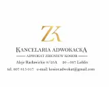 Logo kancelarii adwokackiej ZK, dane kontaktowe: adwokat Zbigniew Kosior, Lublin.