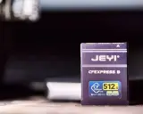 Karta pamięci JEYI CFexpress Type B 512 GB, gotowa do zapisywania materiałów 8K RAW.