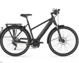 Czarny rower elektryczny Gazelle. Dowiedz się, jak odblokować rower elektryczny Gazelle, aby rozpocząć jazdę.