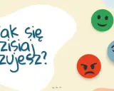 Jak się dzisiaj czujesz? Zobacz emotki: uśmiechniętą, zamyśloną i złą. Wybierz odpowiedź, która najlepiej opisuje Twój nastrój.