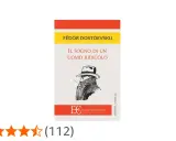 Copertina del libro "Il sogno di un uomo ridicolo" di Fëdor Dostoevskij, con un disegno stilizzato di un uomo con cappello e sigaretta.